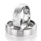 Snubní prsteny stříbro 925 přírodní diamant 0.030 ct brilianty S10070