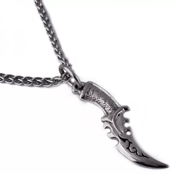 Ocelový přívěsek - dýka 63003