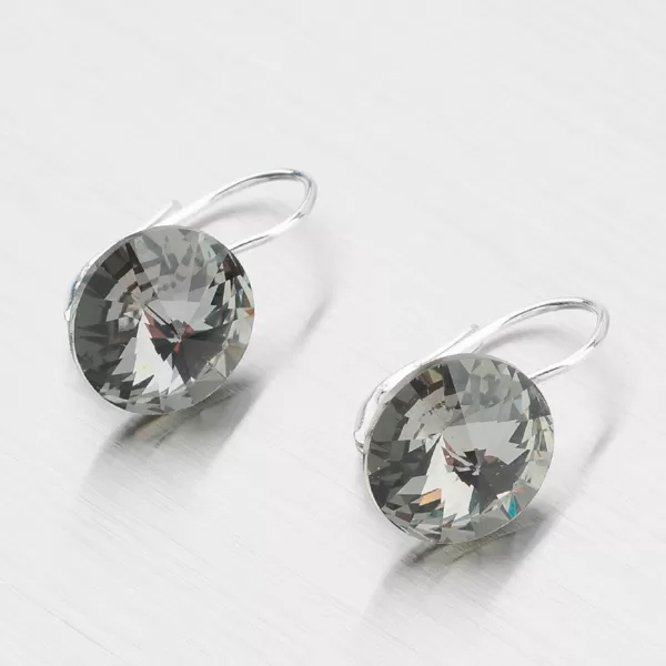 Přívěsek s krystalem 12 mm D113ČR-JK