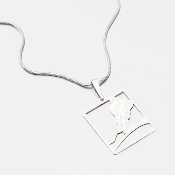 Stříbrný přívěsek hokejista PAMŠ-130221-Ag