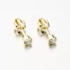 Zlaté náušnice pecky se zirkonem 52GZ-3033Z-SR