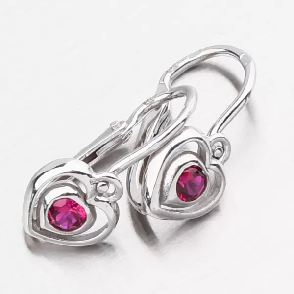 Zlaté náušnice se zirkony 52DN-2752BČ