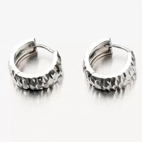 Stříbrné náušnice kruhy PKL-2130