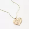 Zlatý přívěsek srdce filigrán 13R-427