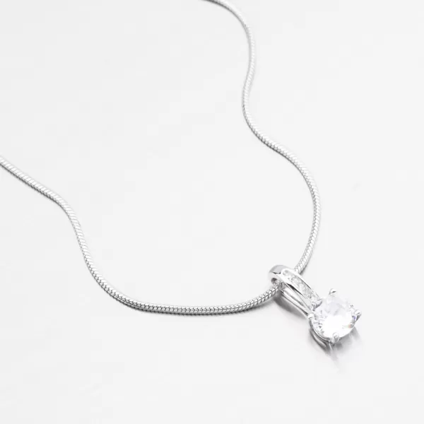 Stříbrný přívěsek se zirkony PKL-3165