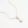Zlatý přívěsek s perlou 352P-130099