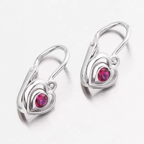 Zlaté náušnice se zirkony 52DN-2752BČ