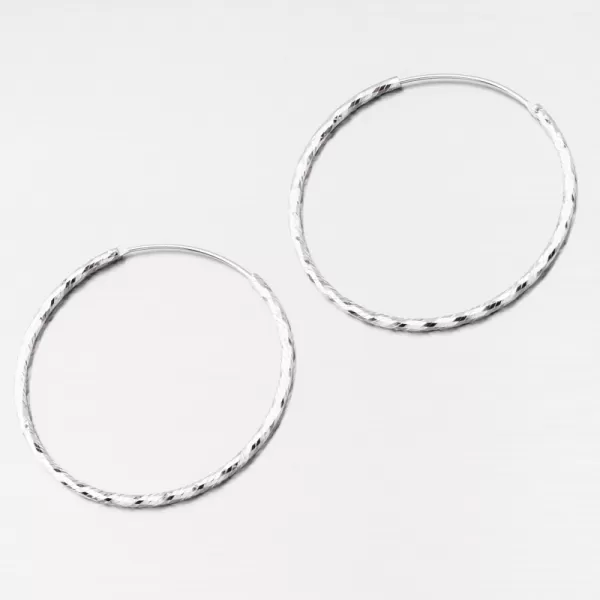Stříbrné kruhy UCST-12350/40N