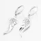 Visací stříbrné náušnice andělská křídla PKL-2280