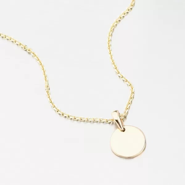 Přívěsek kolečko - zlato 585 GCA13-007