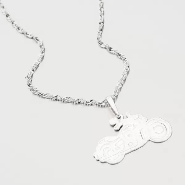 Stříbrný přívěsek motorka PAMŠ-131790-V-Ag