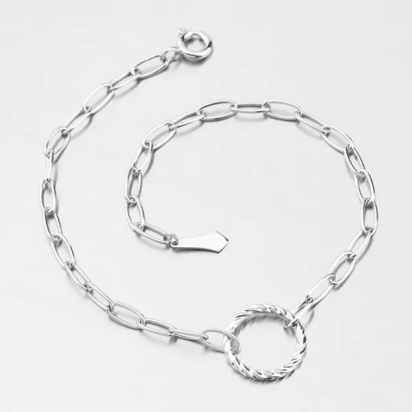 Dámský náramek bílé zlato 585 DZF5727-B-ZIR