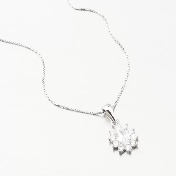 Stříbrný přívěsek se zirkony PKL-3144