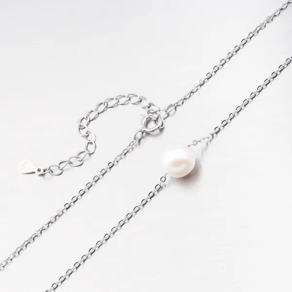 Dámský náhrdelník stříbro 925 perla SST-151470/47P