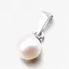 Přívěsek z bílého zlata s perlou 357P-130099