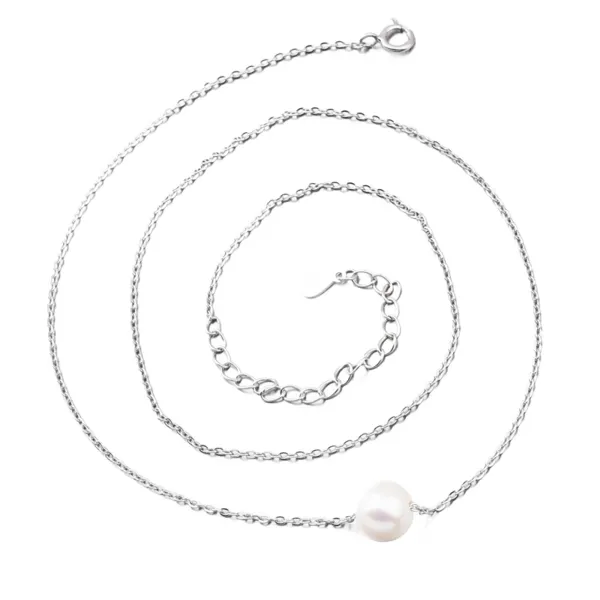 Dámský náhrdelník stříbro 925 perla SST-151470/47P