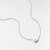 Dámský náhrdelník stříbro 925 perla SST-151470/47P