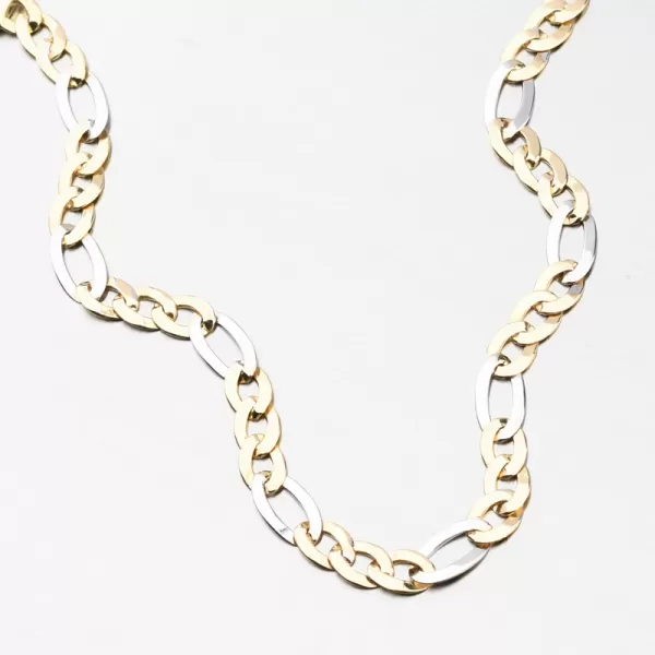 Zlatý náramek Figaro 3+1 PKL24-036