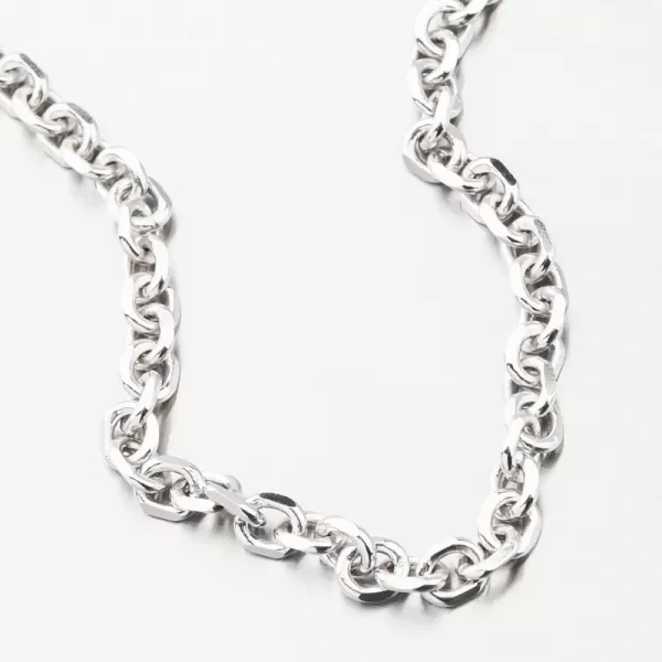 Stříbrný facetovaný náramek Anker CHRS-19-120-D/C