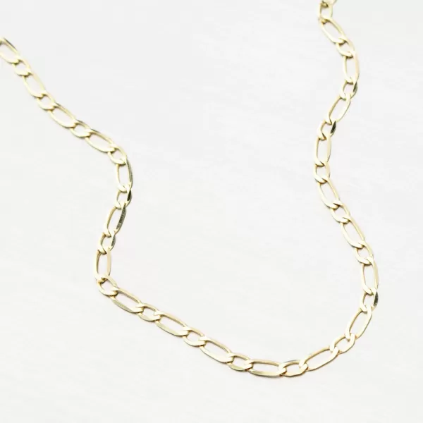 Zlatý náramek Figaro 44-1006