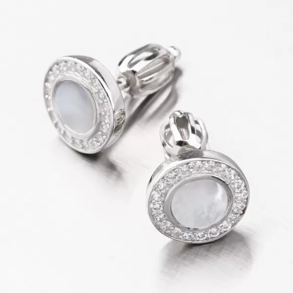 Stříbrné náušnice pecky UPST-121469S