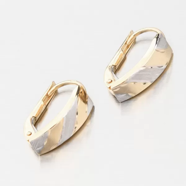 Zlaté náušnice 12R-738