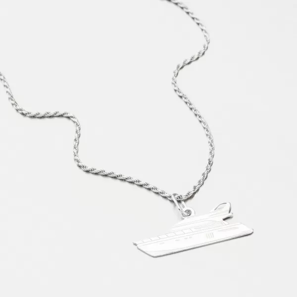 Stříbrný přívěsek loď PAMŠ-130731-Ag