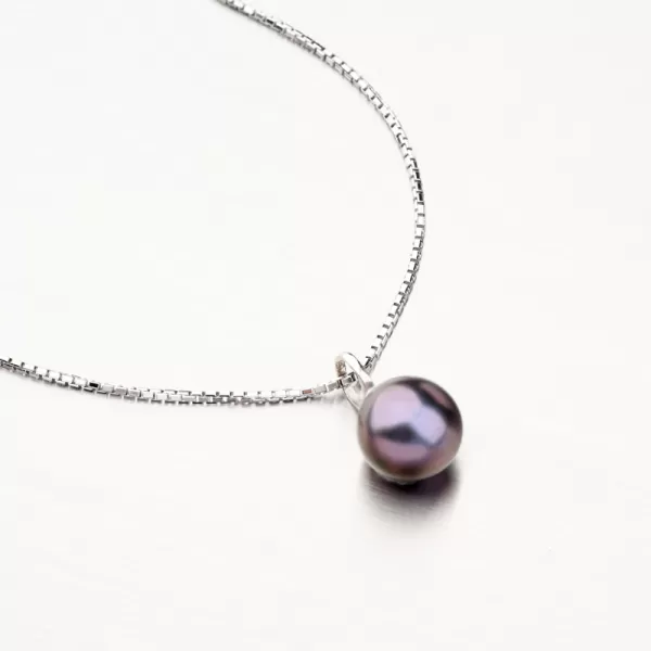 Zlatý přívěsek s perlou 53GZ-3029B-BLACK