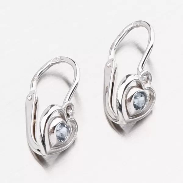 Zlaté náušnice se zirkony 52DN-2752BSM