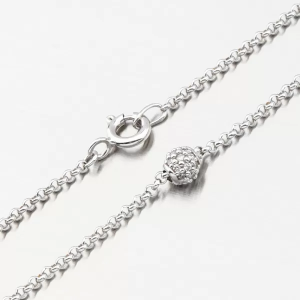 Náramek z bílého zlata DZF5726-B-ZIR