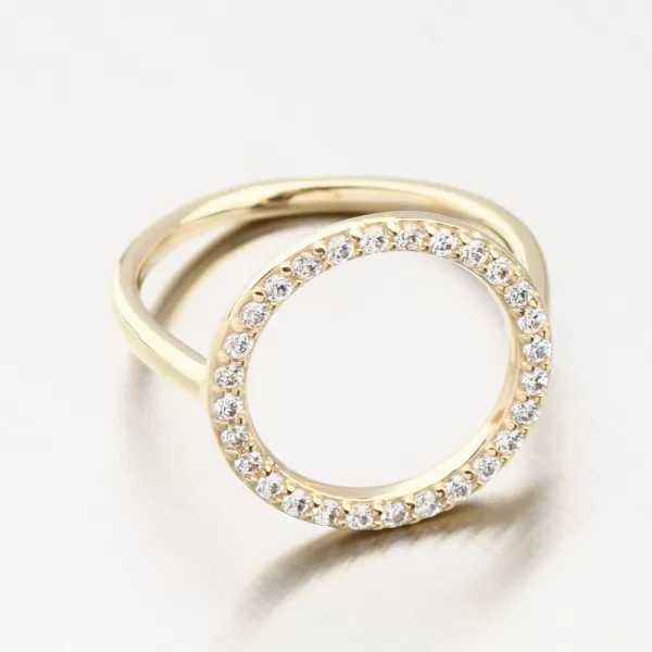 Elegantní prsten DZF3781-ZL-ZIR