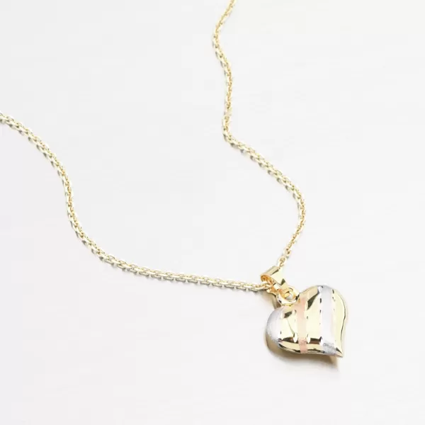 Zlatý přívěsek srdce 13R-418