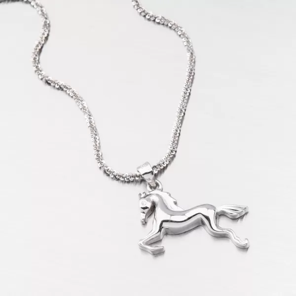Stříbrný přívěsek kůň HST-13185