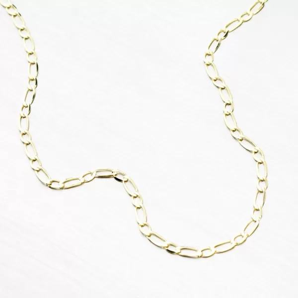 Zlatý řetízek Figaro 45-1006