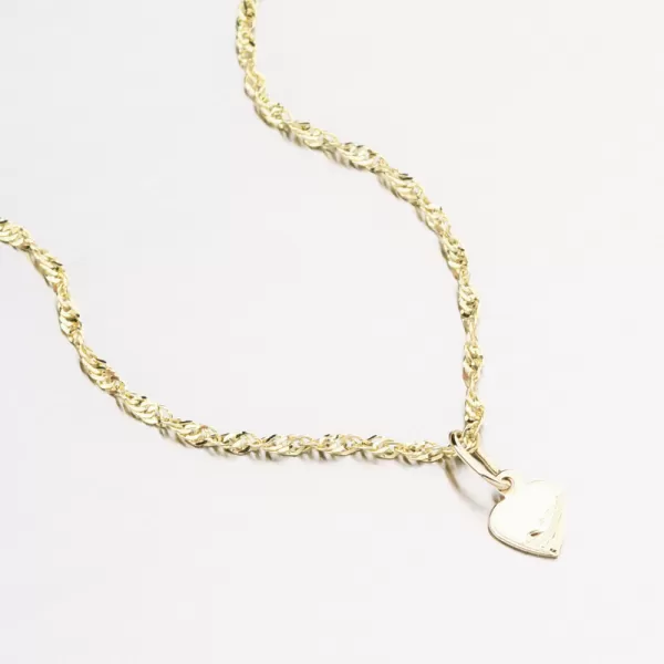 Decentní přívěsek srdce 322P-138079