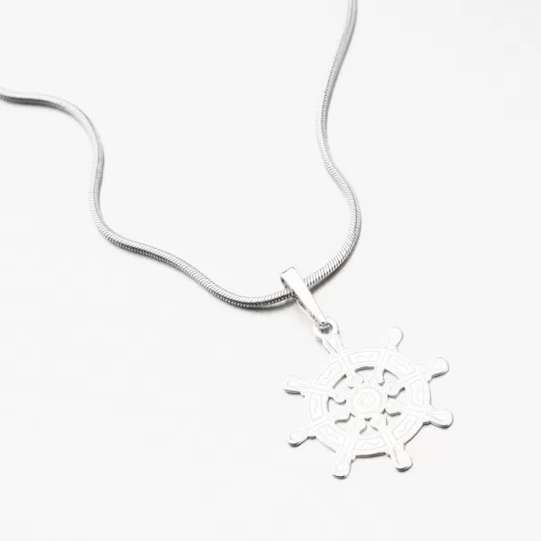 Stříbrný přívěsek kormidlo PAMŠ-1300694-Ag