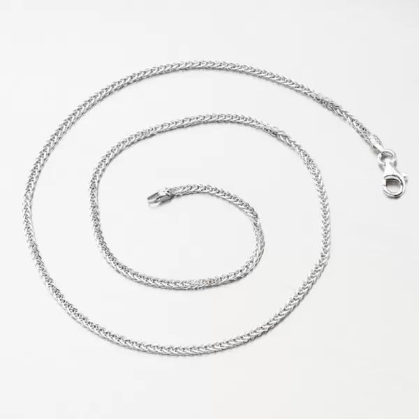 Stříbrný řetízek Fox lisčí ocas s rhodiováním CHRS-45-035-3T-QD/C