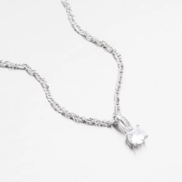 Stříbrný přívěsek se zirkony PKL-3165