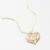 Zlatý přívěsek srdce filigrán 13R-427