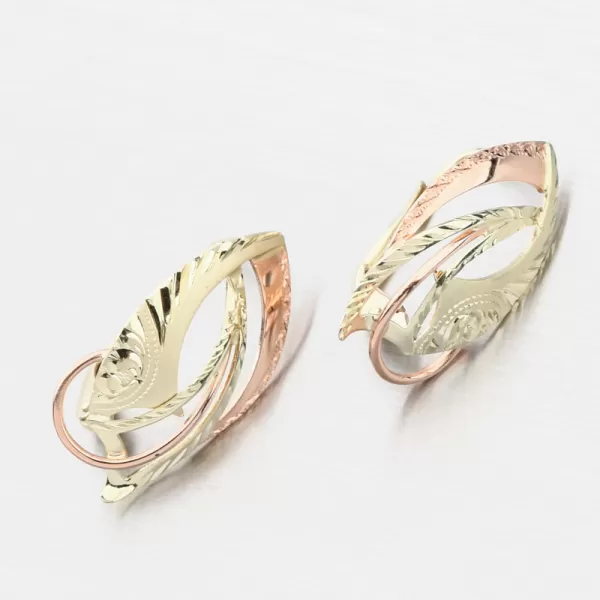 Zlaté náušnice - klasik 52NK-205