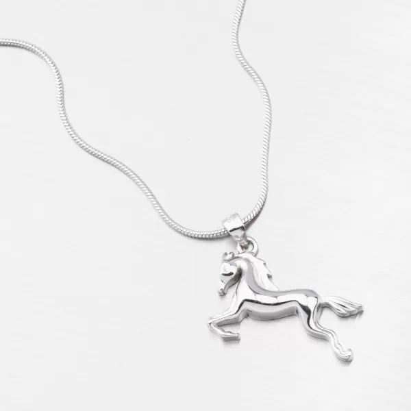 Stříbrný přívěsek kůň HST-13185