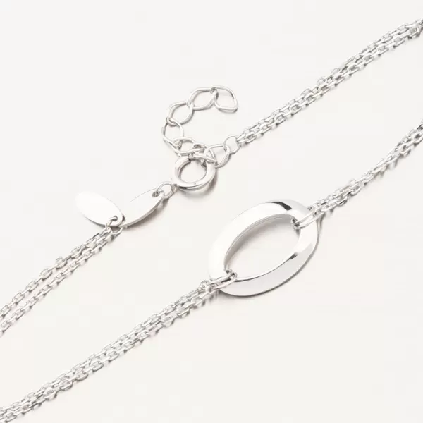 Náramek z bílého zlata 149P-141283