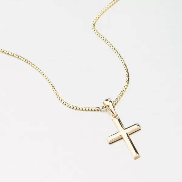 Zlatý kříž - zlato 585 GCA13-014