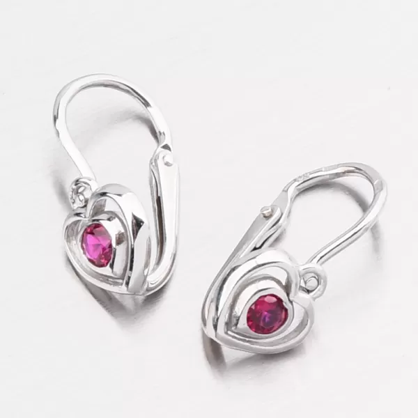 Zlaté náušnice se zirkony 52DN-2752BČ