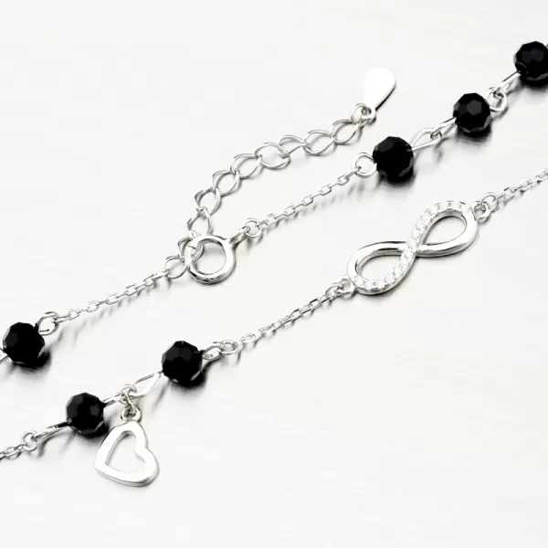 Stříbrný náramek nekonečno PKL-4009