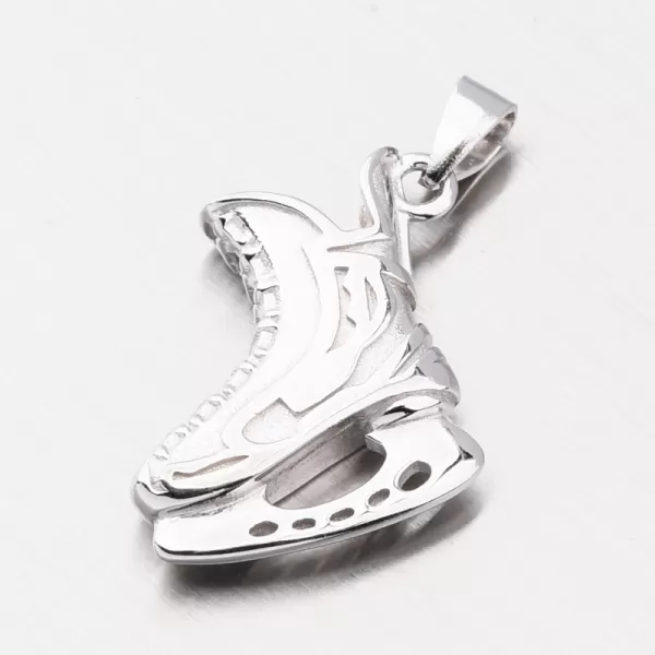 Stříbrný přívěsek brusle HST-13731