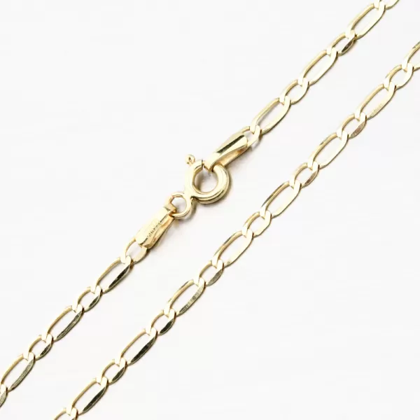 Zlatý náramek Figaro 44-1006