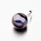 Dámský přívěsek bílé zlato 585 perly 53GZ-3029B-BLACK