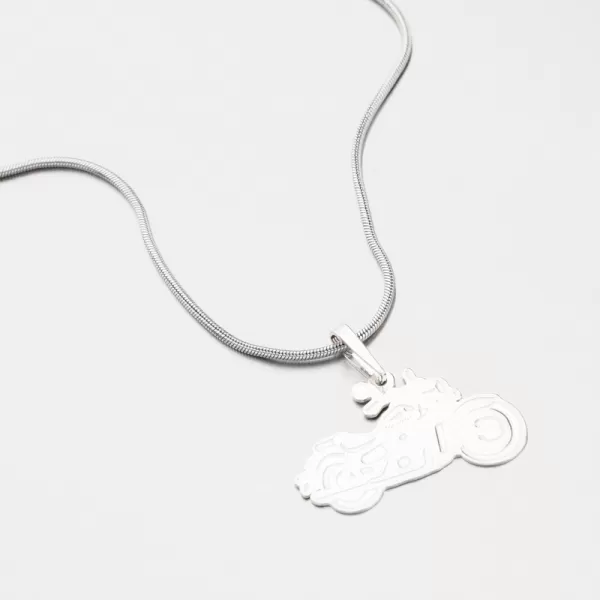 Stříbrný přívěsek motorka PAMŠ-131790-V-Ag