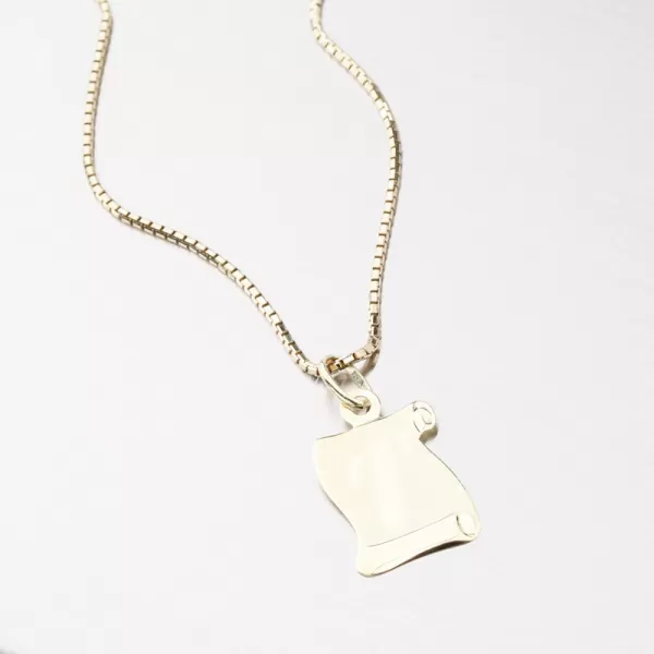 Zlatý pergamen s písmenkem T 43-2065-T